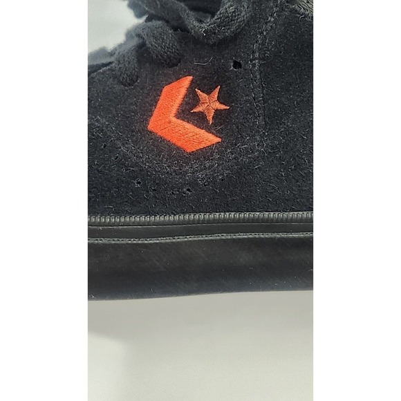 Converse Louie Lopez Pro Mid Shoes Suede Leather Black Men Sz 5 Skate Sneakers - Picture 9 of 13